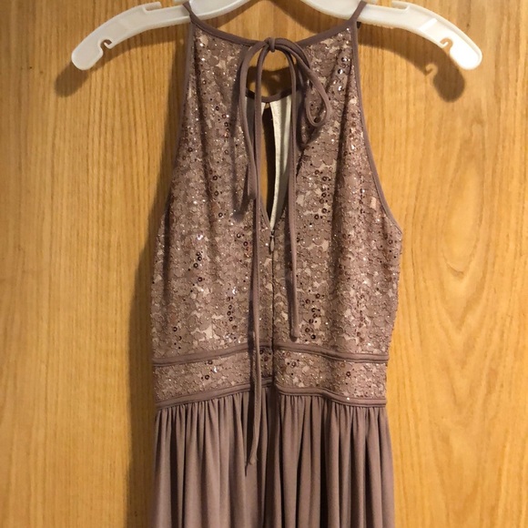 Tan prom dress - Picture 3 of 6